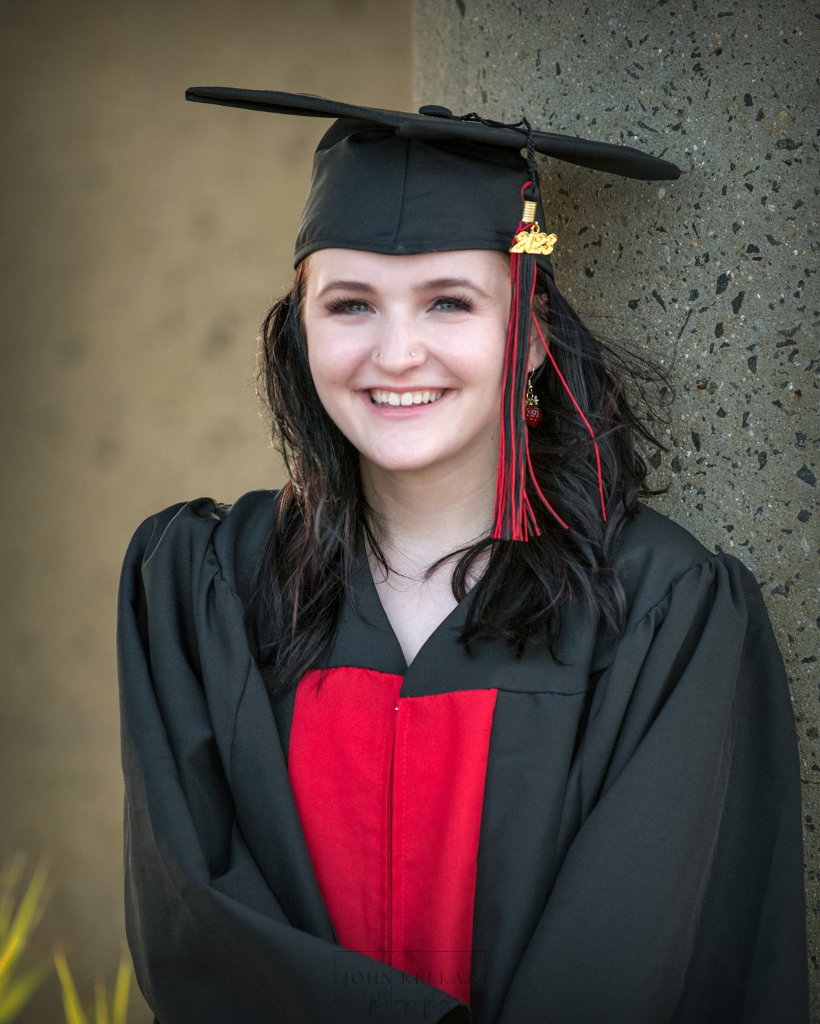 Graduation Portrait on Beach Avalon NJ