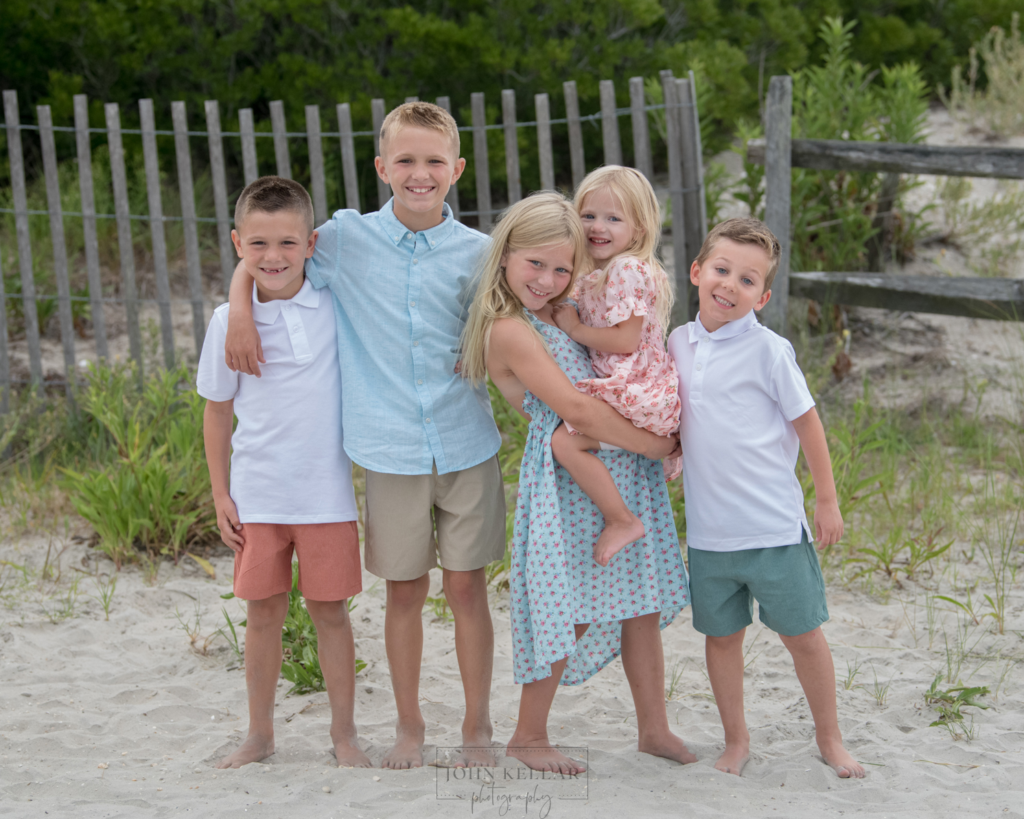 Family Photo at Ocean City New Jersey