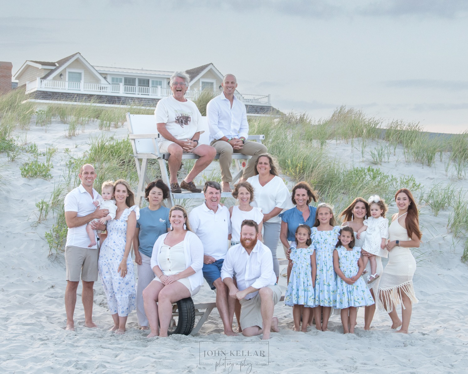 Sea Isle City family on beach