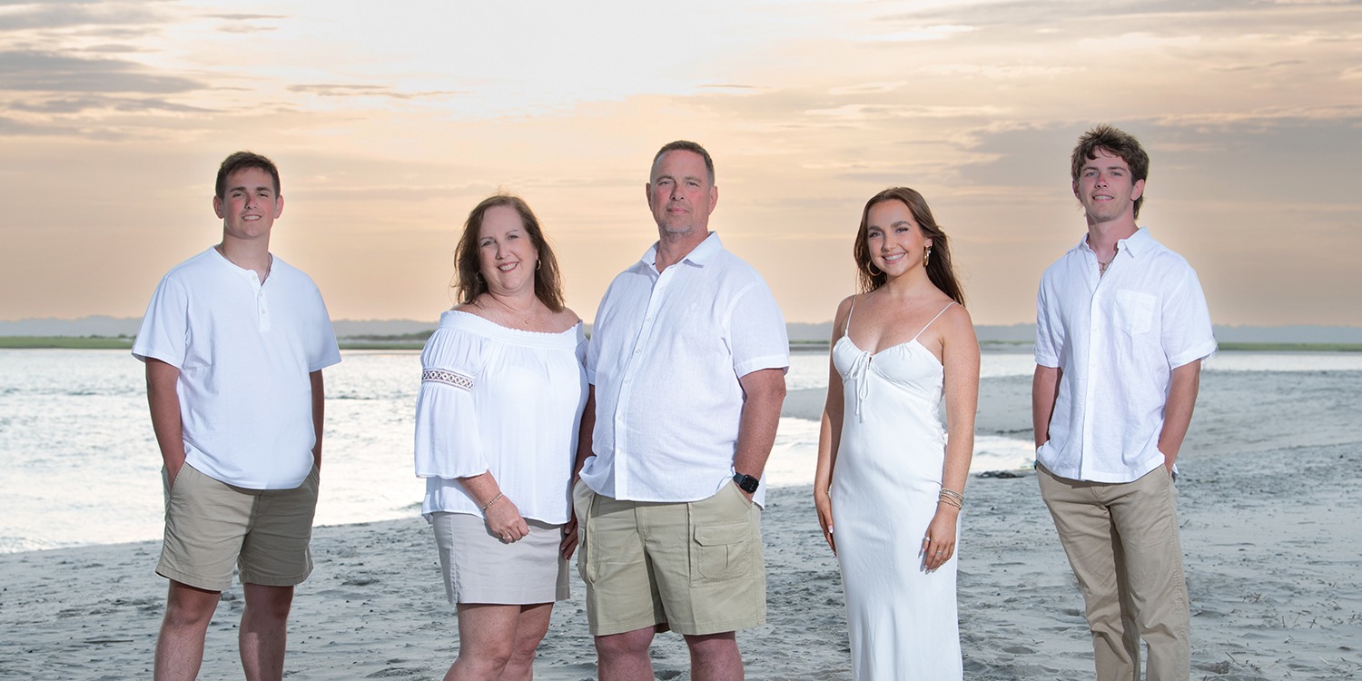 Stone Harbor NJ Family Beach Portrait