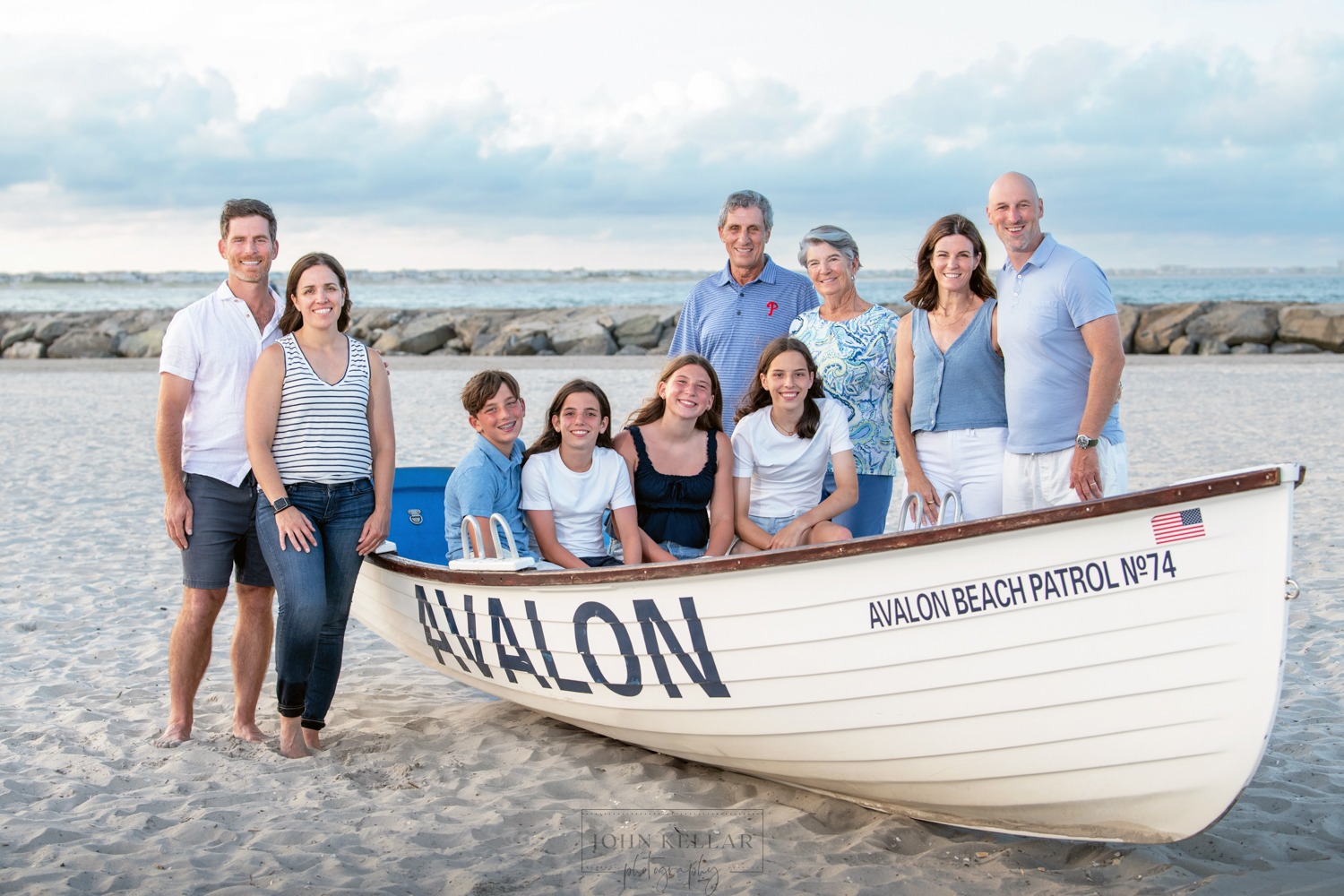 Family Beach Photo Avalon NJ