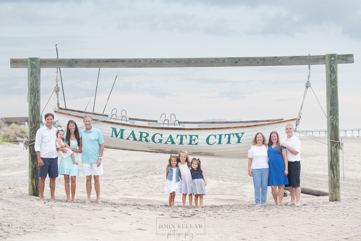 Family Beach Photo Margate New Jersey