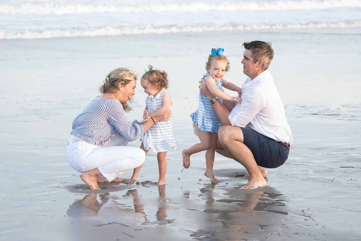 family beach portrait Sea Isle City